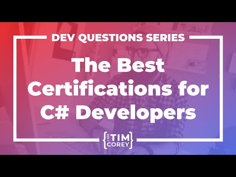 31. What Certifications Are Best For C# Developers?