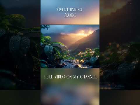 Overthinking again?🌙 | #shorts #lofi #rainoundforsleep #rain #relax #chill