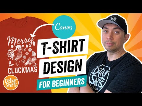 Easy Canva T-Shirt Design Tutorial for Beginners | How to Create a FREE Christmas Shirt with Canva