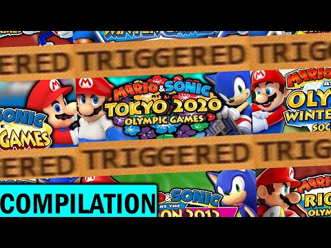 The Mario and Sonic at the Olympic Games TRIGGERS You Compilation!