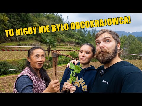 Jestem pierwszym Polakiem na tej chińskiej wsi!