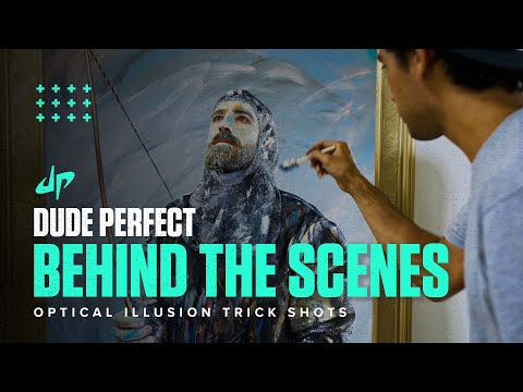 Optical Illusion Trick Shots (Behind The Scenes)