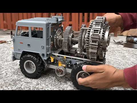 Man Builds Miniature RC TRUCK Using Only PVC | Start to Finish by @NHT creation