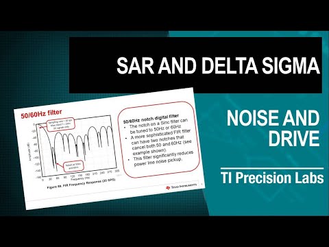 SAR and delta-sigma: Noise and drive considerations