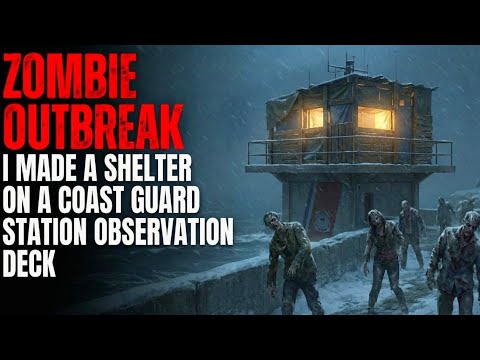 ZOMBIE OUTBREAK: I Made a Shelter on Coast Guard observation deck While there is a Zombie apocalypse