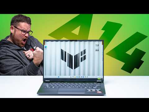 ASUS TUF A14 Gaming Laptop: Impressive Performance in a Small Package!