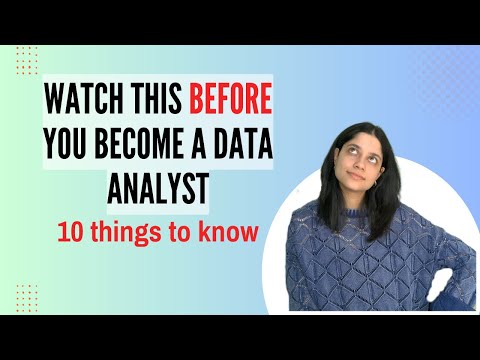 10 Things I Wish I Knew Before Becoming a Data Analyst