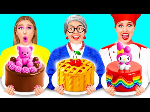 Εγώ εναντίον Γιαγιά Μαγείρεμα Challenge | Νόστιμες Συνταγές Κουζίνας