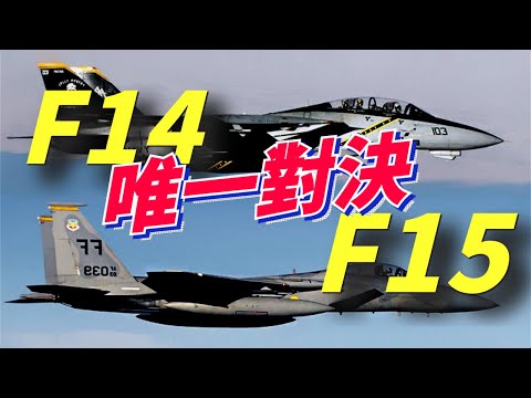 F-14 VS F-15, the battle of the century between panda and eagle