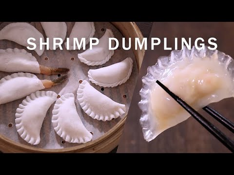 本格点心【エビ蒸し餃子】簡単バージョン🥟//Authentic Dim Sum【SHRIMP DUMPLINGS 】Easy version