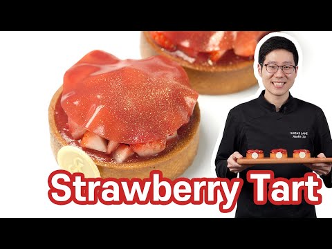 The Best Strawberry Tart | Looks good, tastes good