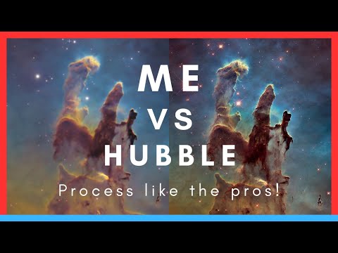Home vs Hubble? - Easier than you think! Processing Tutorial