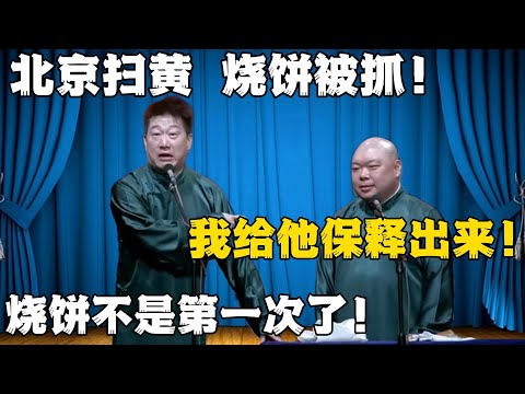 张鹤伦：北京扫黄，烧饼被抓！郎鹤炎：我给他保释出来！张鹤伦：烧饼不是第一次了！！！#張鶴倫 #德云社#张鹤伦 #郎鹤炎 #相声#烧饼#岳云鹏  | 每日更新 放松助眠