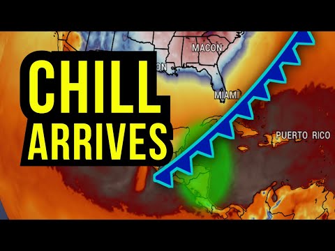 Chill Arrives and New Earthquake Activity...