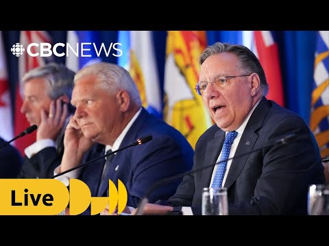 Great Lakes premiers, governors speak after meeting