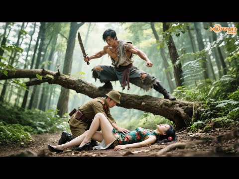 日軍叢林強行調戲少女，下秒抗日小夥看不過眼秒殺百名日軍⚔️ 抗日擂台| Kung Fu