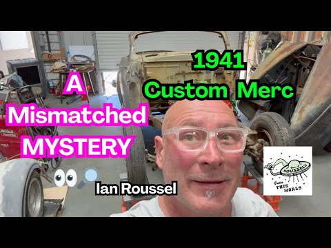 1941 Mercury: Ian Roussel Finds A Mismatched Mystery On This 84 Year Old Car 👀🔎