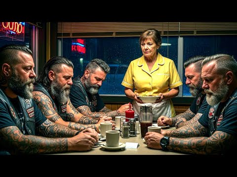 Poor Waitress Tore Up a $67 Check for 5 Broke Bikers — 53 Hours Later 450 Hell’s Angels Arrived