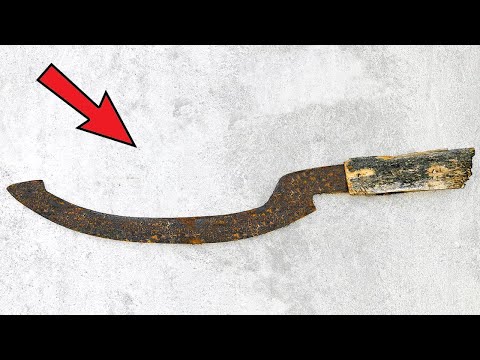 Restoration of Rusty Egyptian Khopesh Sword