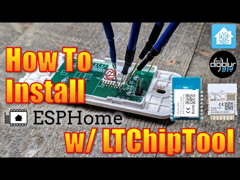 How To Install ESPHome on Tuya Beken BK7231 w/ ltchiptool