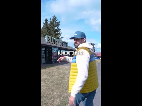 Visiting the Last Blockbuster.