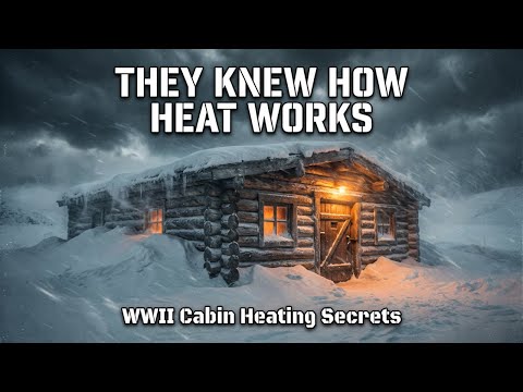 10 WWII Cabin Heating Secrets — The Heating Playbook They Don’t Want You to Remember!