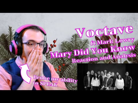 A HEARTFELT Performance!! | Mary Did You Know - Voctave ft Mark Lowry | Acapella Reaction/Analysis