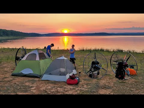 Paramotor Camping With My Friends!