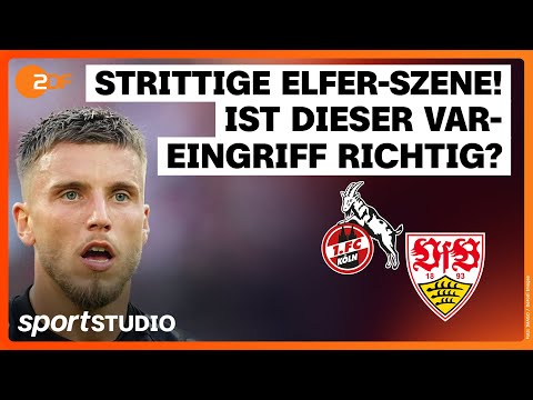 1. FC Köln – VfB Stuttgart | Bundesliga, 5. Spieltag 2025/26 | sportstudio