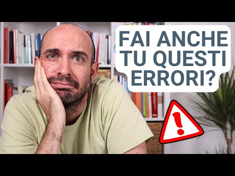 7 errori che forse fai anche tu in italiano | Italiano per principianti