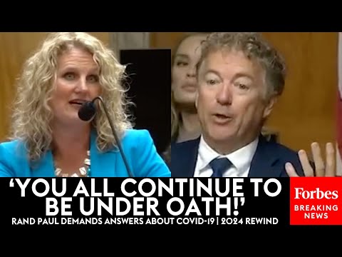 UNRELENTING: Rand Paul Demands Answers About The Origins Of COVID-19 | 2024 Rewind