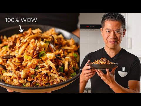 This Sheet Pan Mushroom Rice changes Everything!