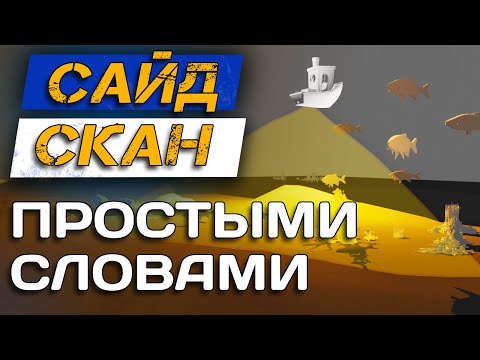 Как пользоваться эхолотом? Боковое сканирование простыми словами. Сайдскан.