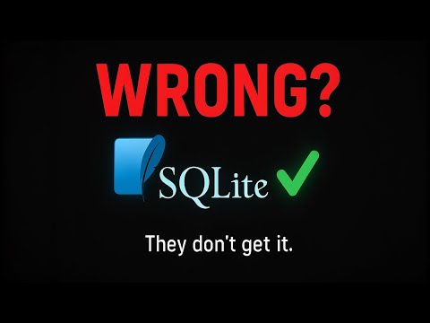 Everyone Is Wrong About SQLite (Here’s When It Beats Postgres)