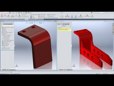 [#52] Modeling bent sheet metal in 3D CAD + lots of tips. Tutorial in SolidWorks.