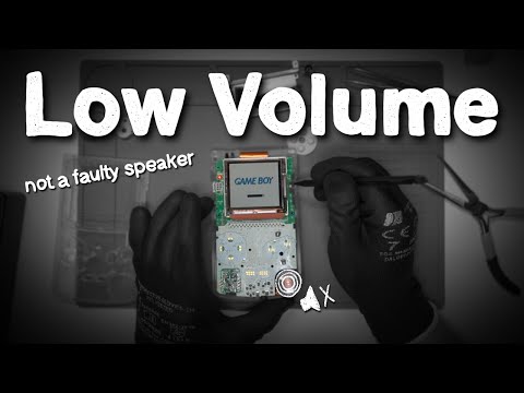 Fixing Tricky Sound Issues On A Game Boy Color (Not The Speaker)