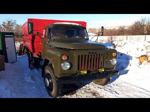 GAZ 53. FIRST START AFTER 7 YEARS OF INACTIVITY. RECOVERY PART 5.