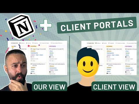 Notion's new client portal features - A GAME CHANGER