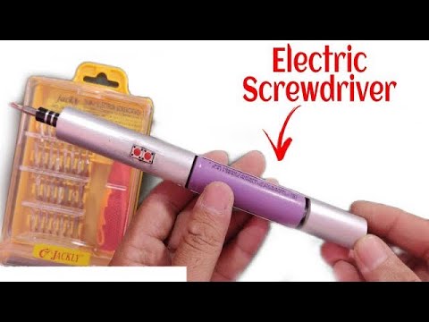 How To Make Powerful Electric Screw Driver with lithium battery charger from N20 Gearmotor