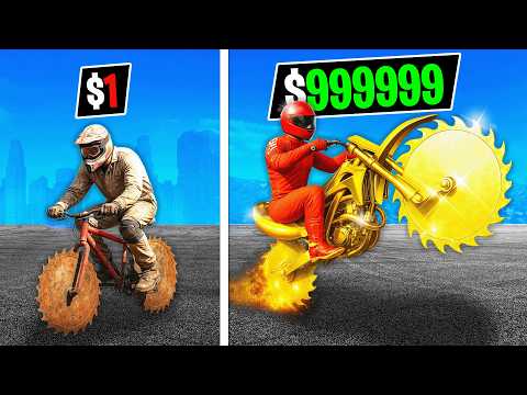 $1 to $1,000,000 Sawblade Bikes