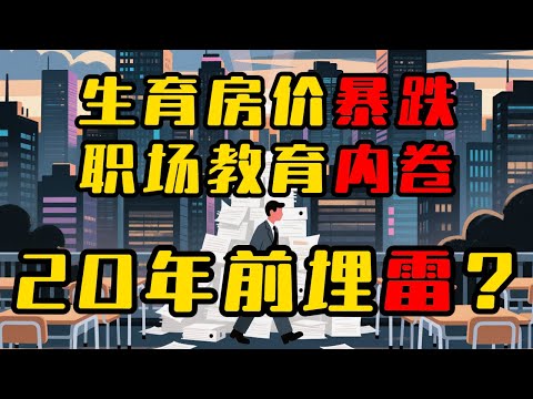 生育房价暴跌、职场教育内卷,20 年前就埋好了雷?为什么中国只能用“大政府”发展经济?【置身事内-上】