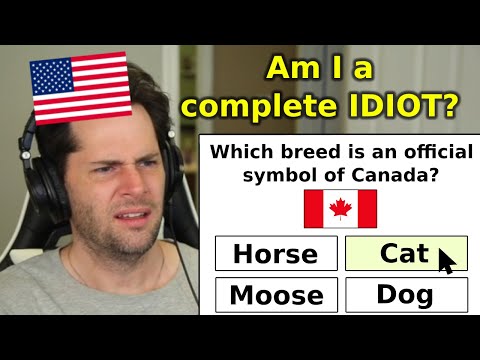 American Answers Questions About Canada (MEDIUM difficulty)