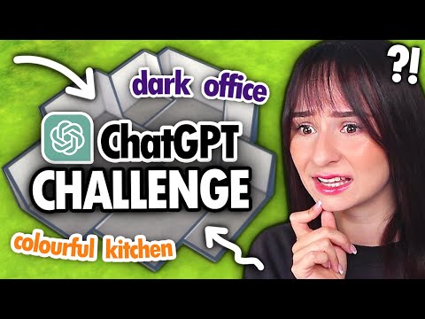 I let ChatGPT design my BUILD challenge in The Sims 4!