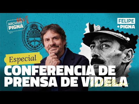 DOCUMENTO HISTÓRICO La conferencia de prensa de Videla. "El desaparecido no tiene entidad"