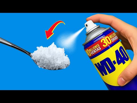 👉Mix WD-40 with Salt – You Won’t Believe the Incredible Result 😱 |Amazing Smart