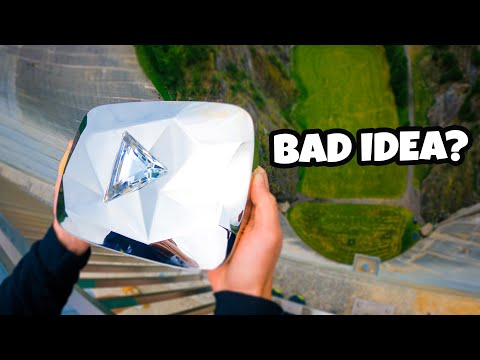 How Strong Is A Diamond Play Button? 165m Drop Test