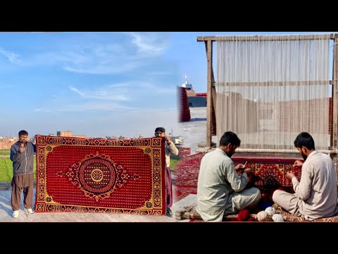 Inside the Red Carpet Factory | Master Hands Crafting Premium Carpets