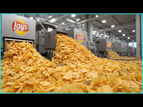 How Lay's Potato Chips Are Made In Factory | The Incredible Process Behind Your Favorite Snack