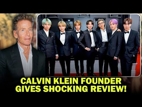 BTS members ranked as international model material by Calvin Klein’s founder.