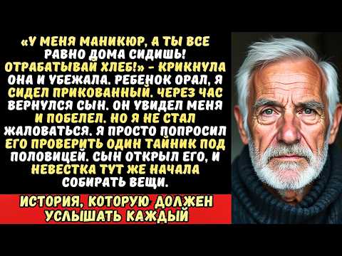 Невестка приковала меня к батарее наручниками: «Пока не укачаешь ребенка — никуда не пойдешь!»